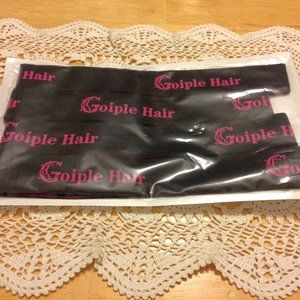 Goiple hair stretch hairbands for wig edges, adjustable velcro close